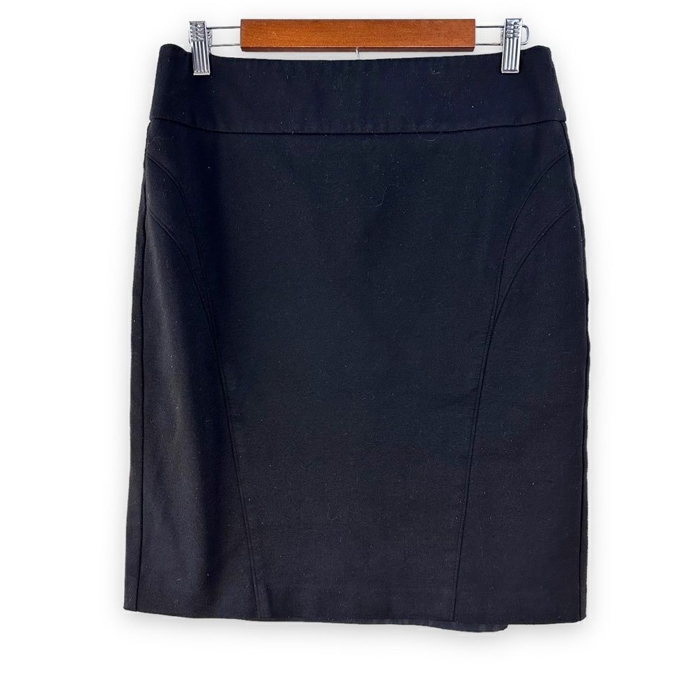 Tribal fitted black skirt size 8